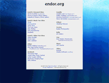 Tablet Screenshot of endor.org